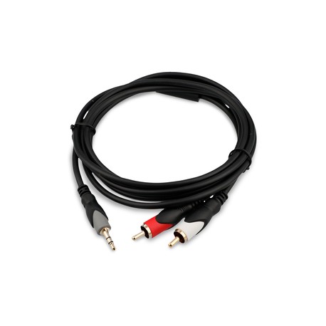 Cable de Audio Divisor Estéreo a 2 RCA RadioShack 1.8 m Plástico