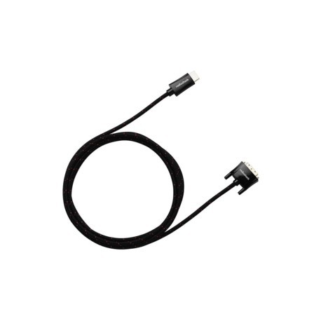 Cable HDMI a DVI RadioShack / 2.4 m / Trenzado / Negro